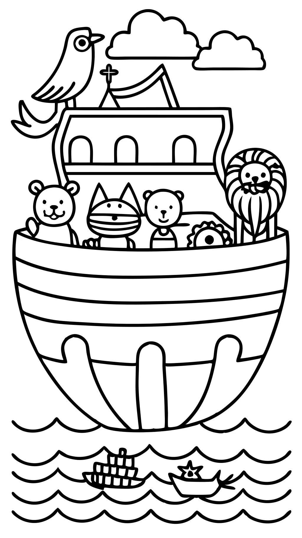 bible coloring pages with story